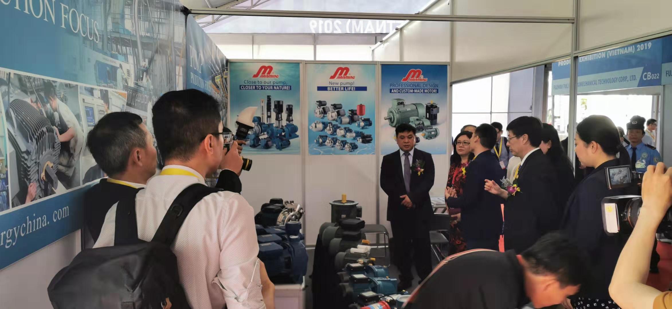 2019年11月11日，我们参加了CAEXPO机械和电气产品展览（越南）2019